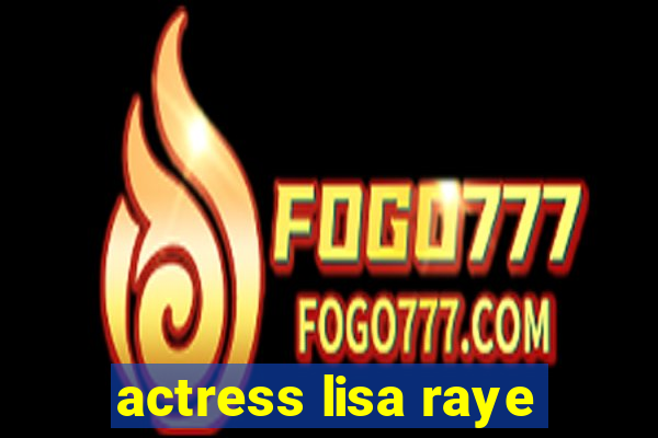 actress lisa raye