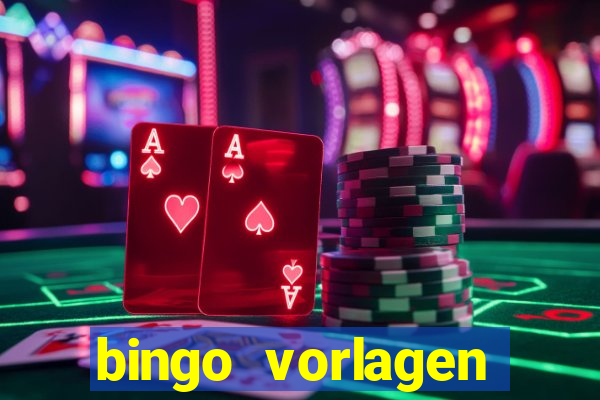 bingo vorlagen kostenlos erstellen