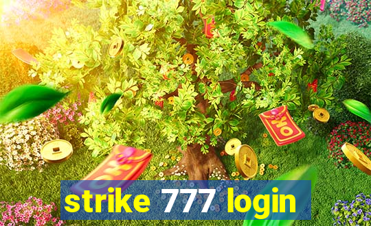 strike 777 login