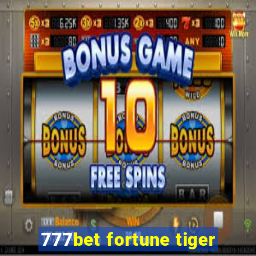 777bet fortune tiger