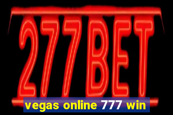 vegas online 777 win