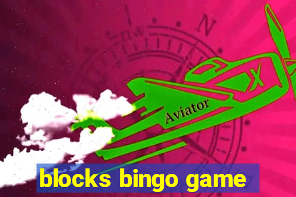 blocks bingo game