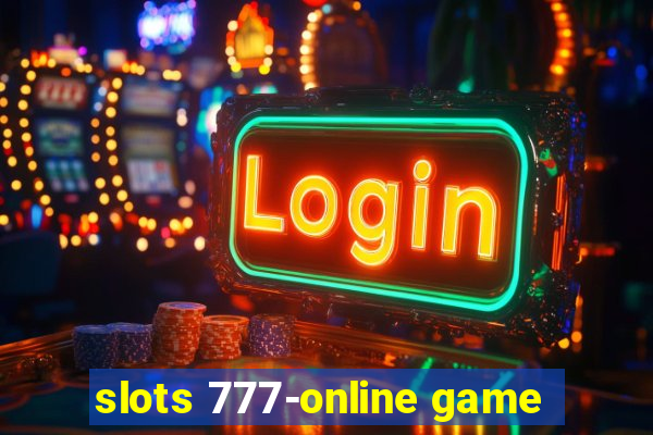 slots 777-online game