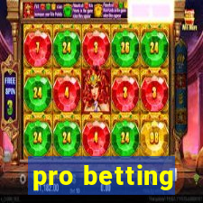 pro betting