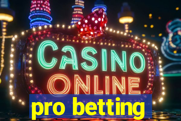 pro betting