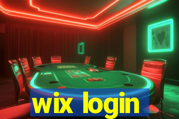 wix login