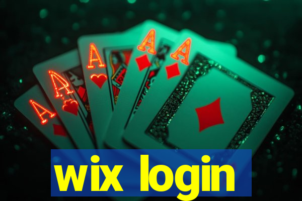 wix login