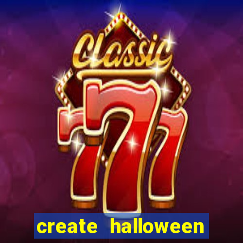 create halloween bingo card