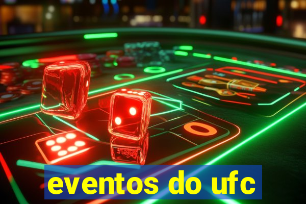 eventos do ufc