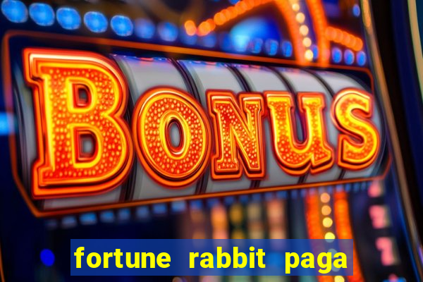 fortune rabbit paga que horas