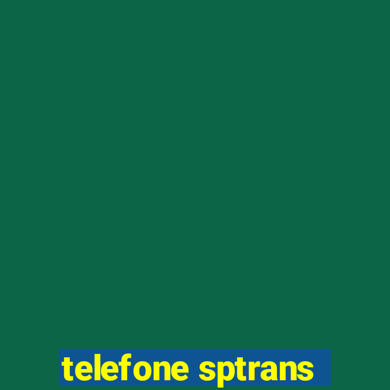 telefone sptrans