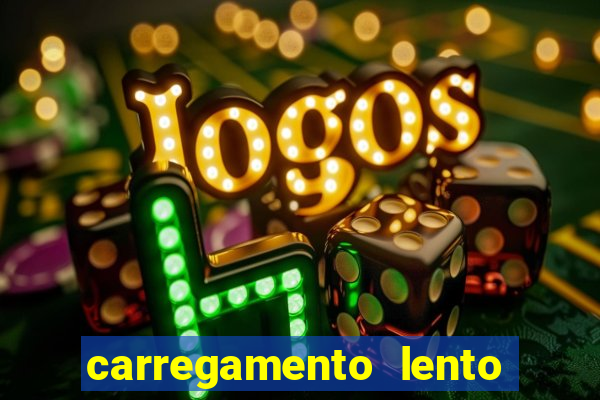 carregamento lento do aparelho