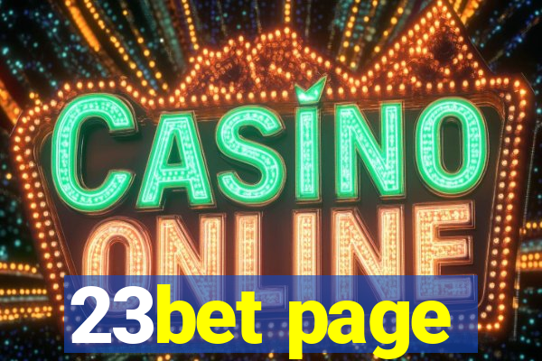 23bet page