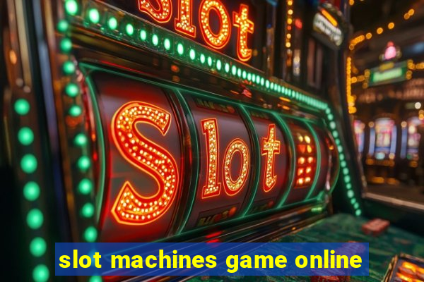 slot machines game online