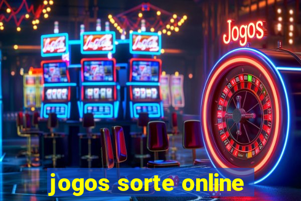 jogos sorte online