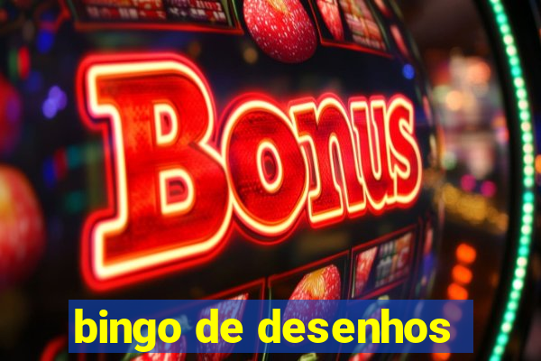 bingo de desenhos