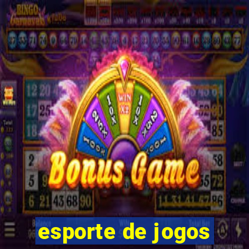 esporte de jogos