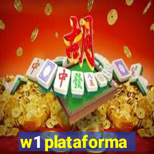 w1 plataforma