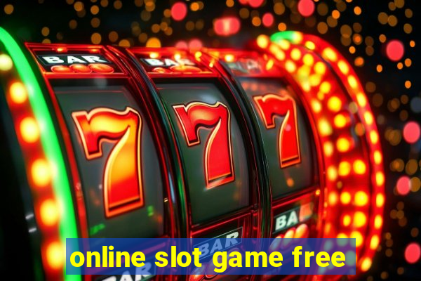 online slot game free