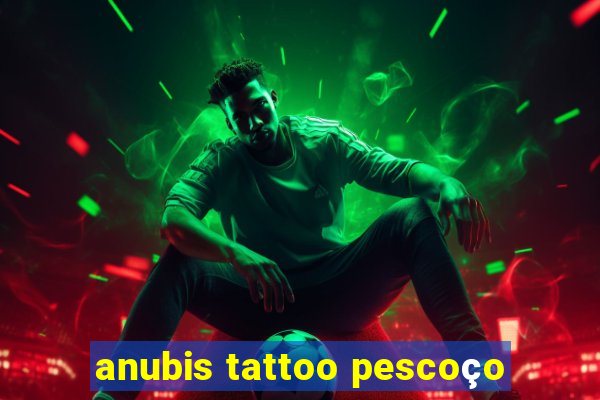 anubis tattoo pescoço