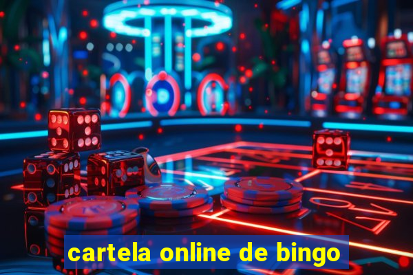 cartela online de bingo