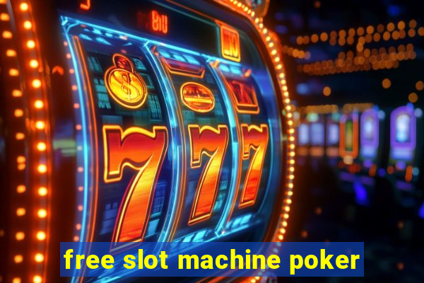 free slot machine poker