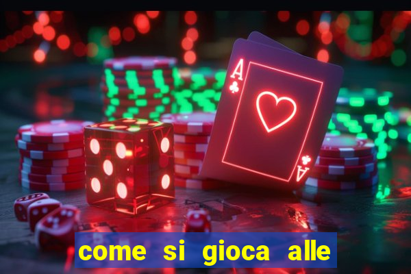 come si gioca alle slot machine