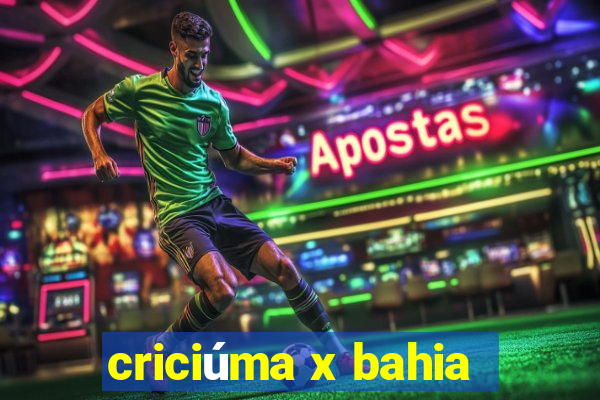 criciúma x bahia