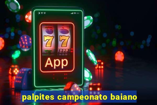 palpites campeonato baiano