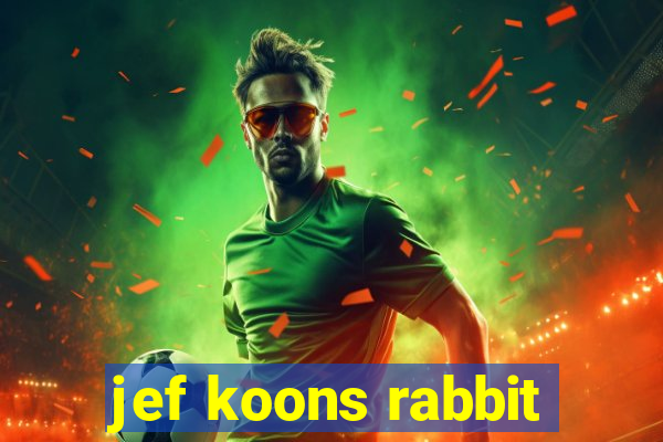 jef koons rabbit