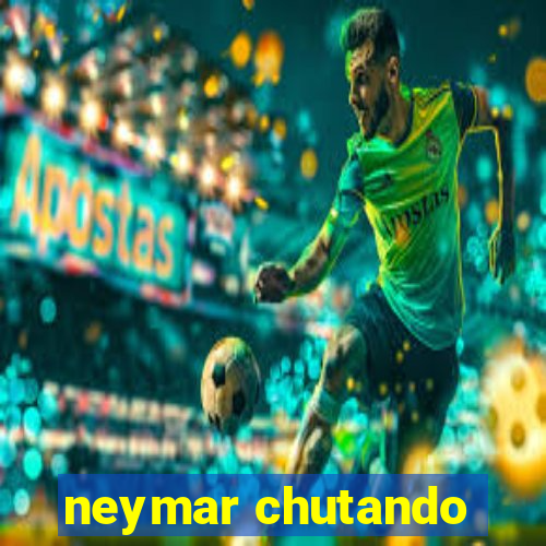 neymar chutando