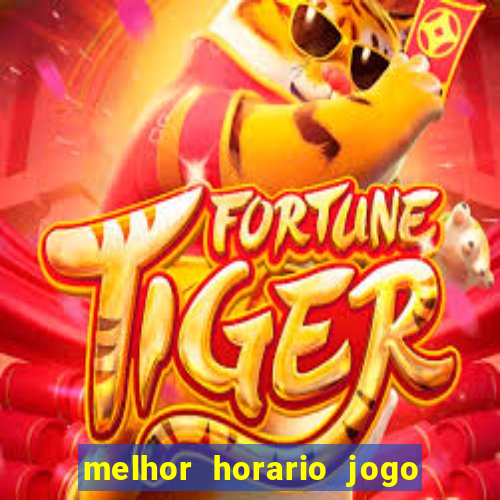 melhor horario jogo fortune rabbit