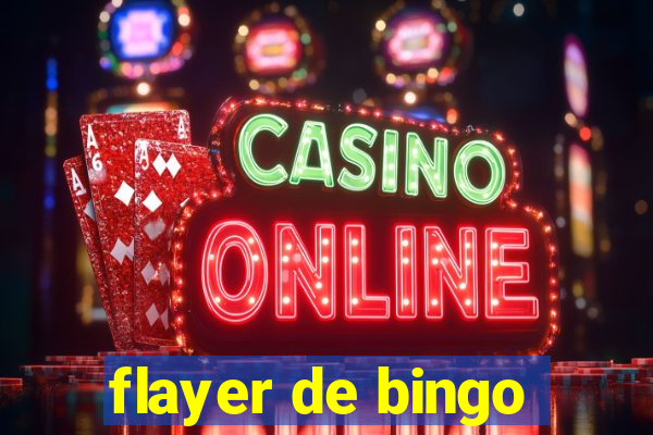 flayer de bingo