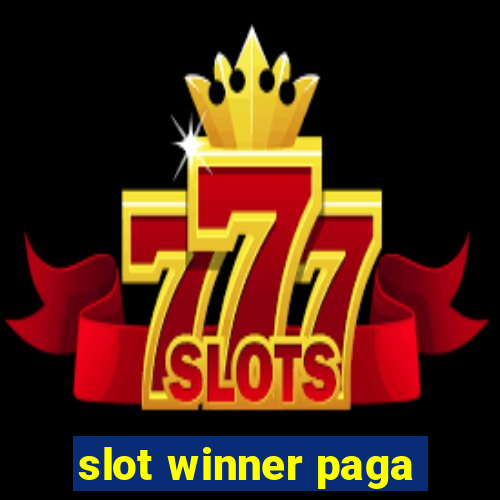 slot winner paga