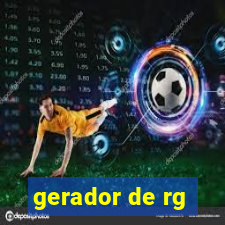 gerador de rg