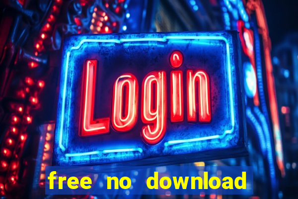 free no download slot machines