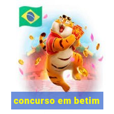 concurso em betim