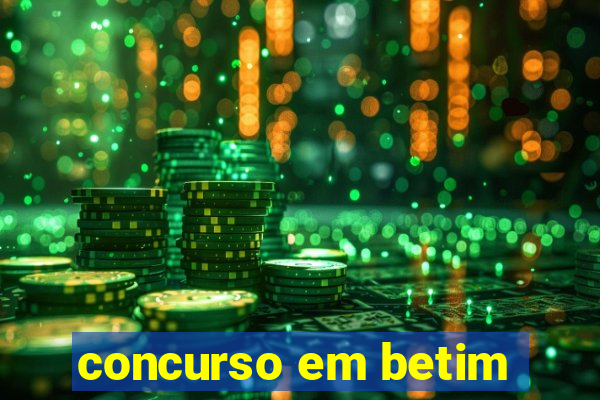 concurso em betim