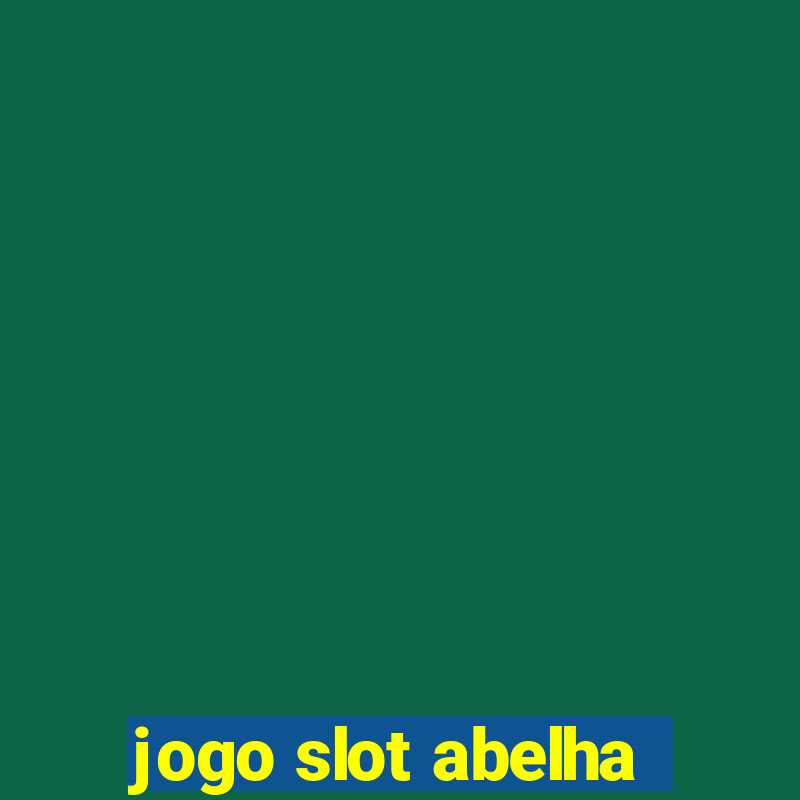 jogo slot abelha