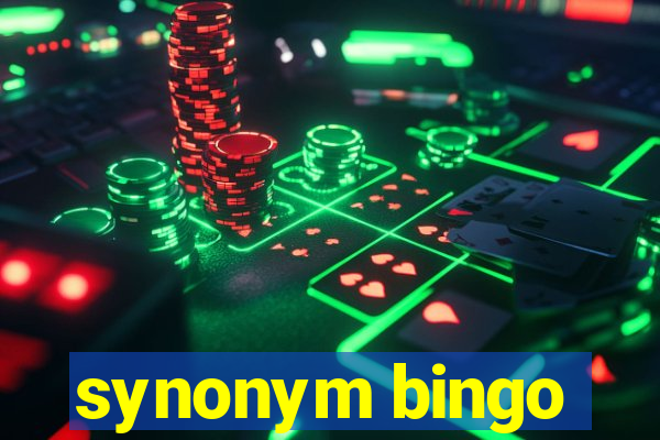 synonym bingo