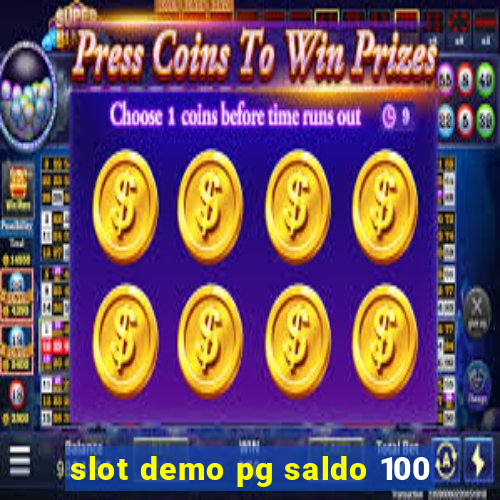 slot demo pg saldo 100