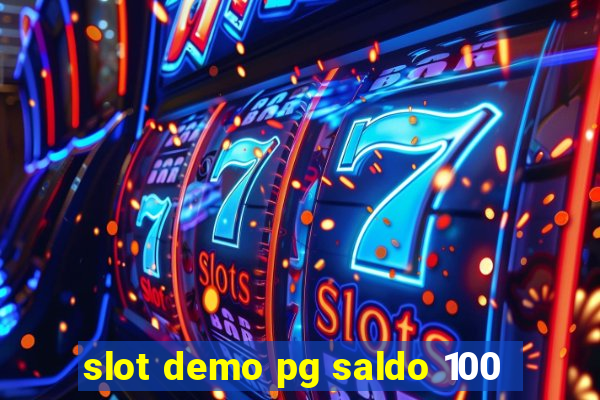 slot demo pg saldo 100