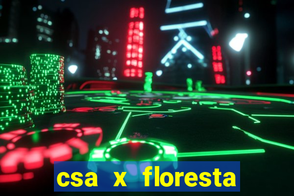 csa x floresta onde assistir