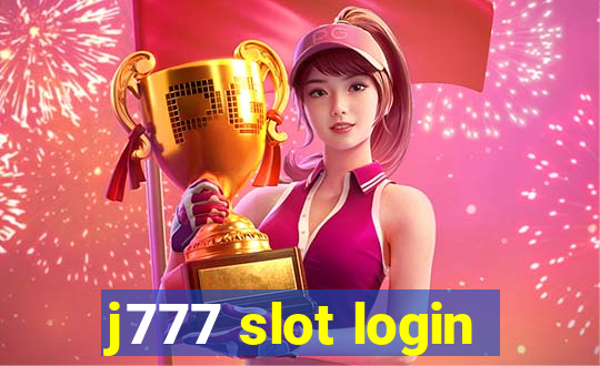 j777 slot login