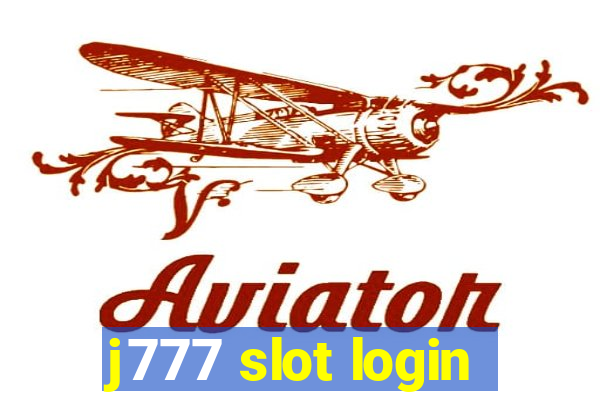 j777 slot login