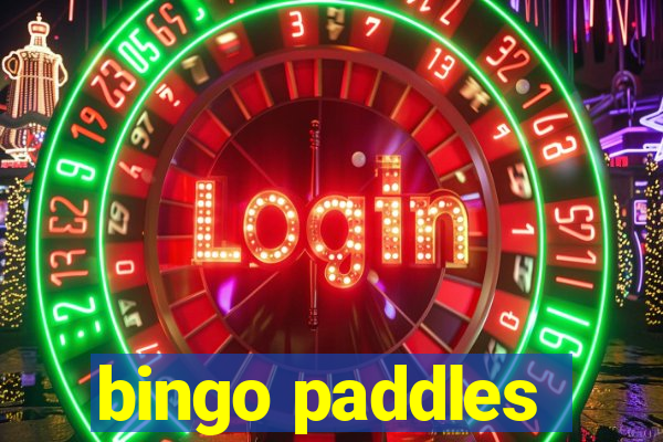 bingo paddles