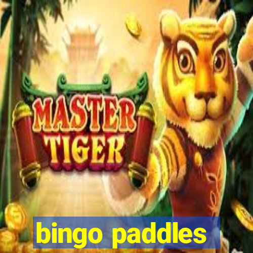 bingo paddles