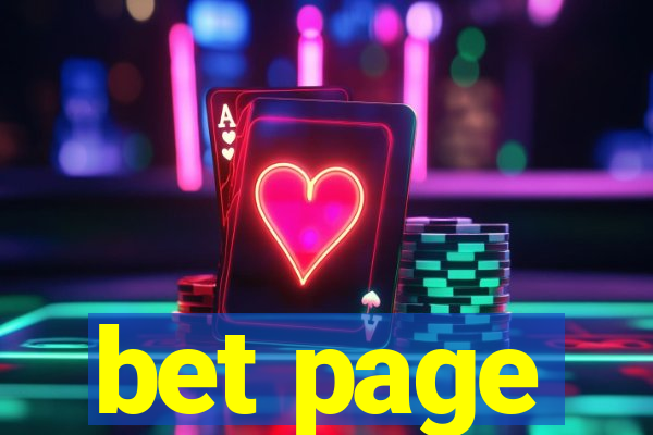 bet page