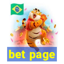 bet page