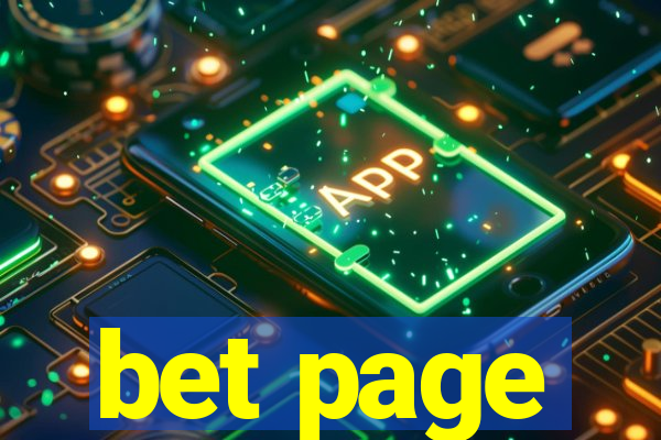 bet page